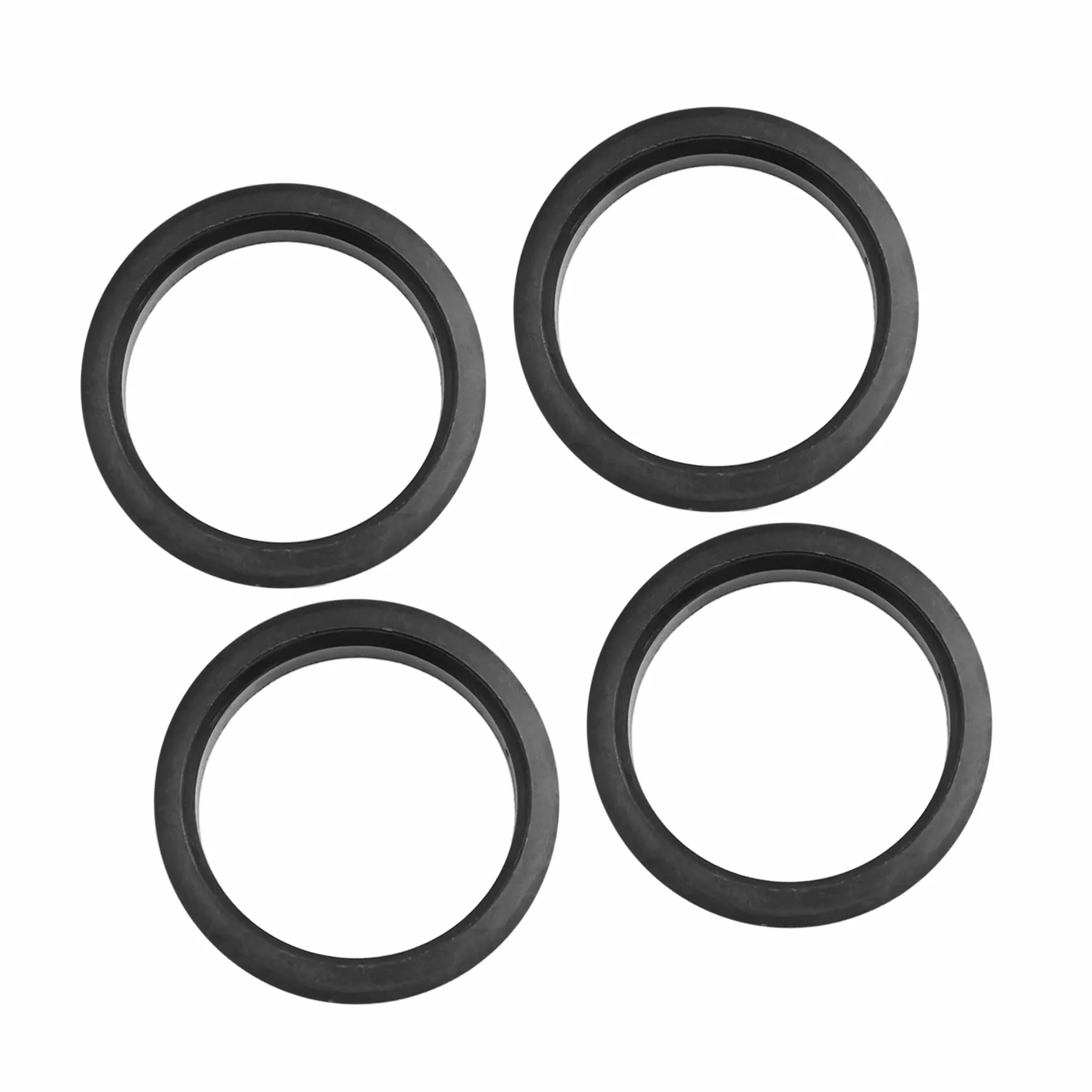 A ABSOPRO Mozzo Centrico Anellos 73,1 To 60,1mm Hubcentrici Ruota Foro Centro Nero (Set 4)