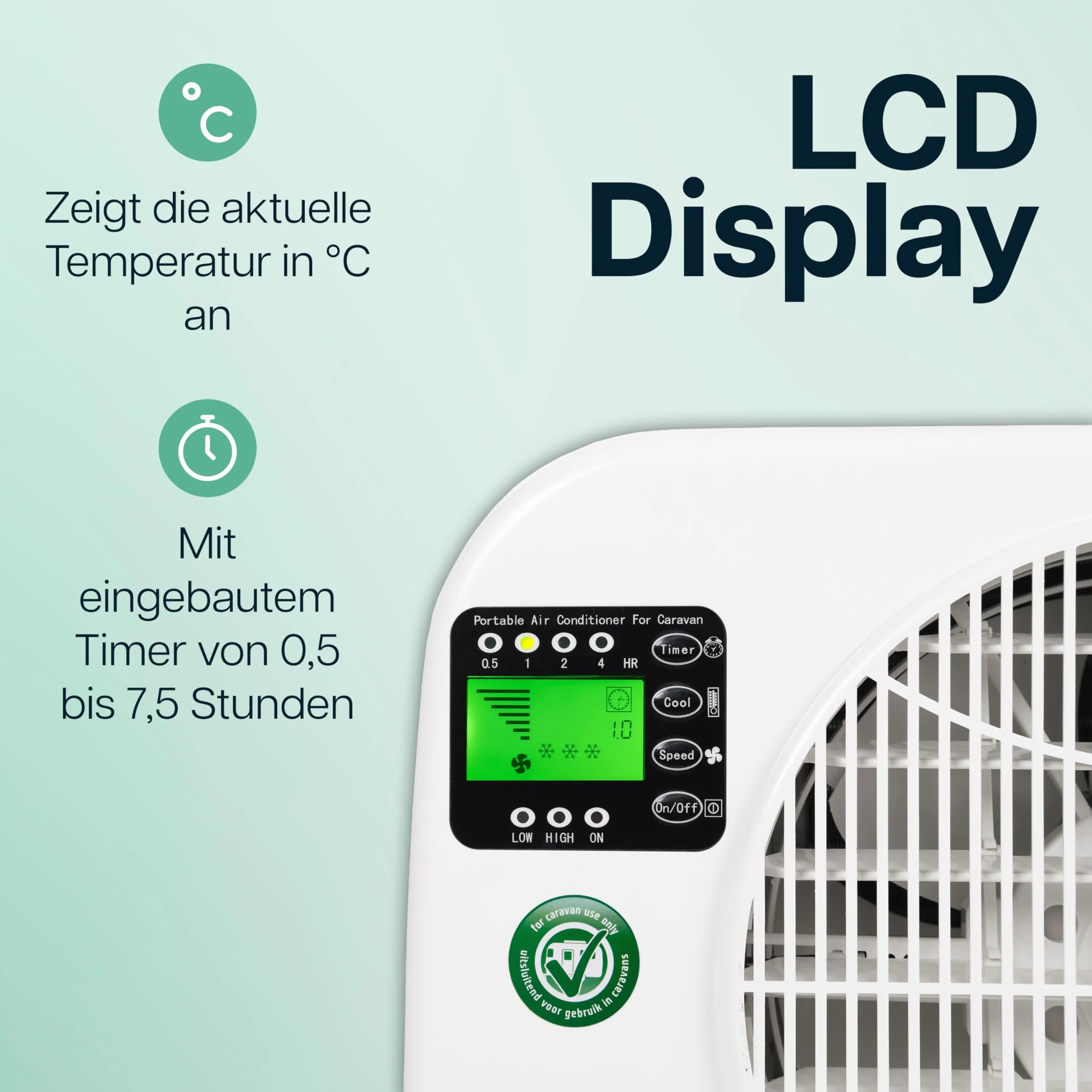 Climatizzatore split AC3201E 2500-3200 BTU raffreddamento 24 m³