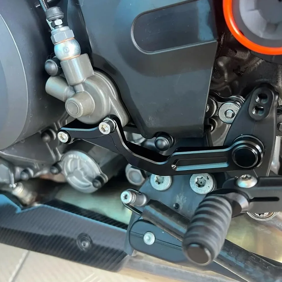Supporto leva cambio moto Stabilizzatore leva cambio compatibile con 1290 Super Duke R / V3 / EVO/RR Gen3 2020 2021 2022 2023 2024