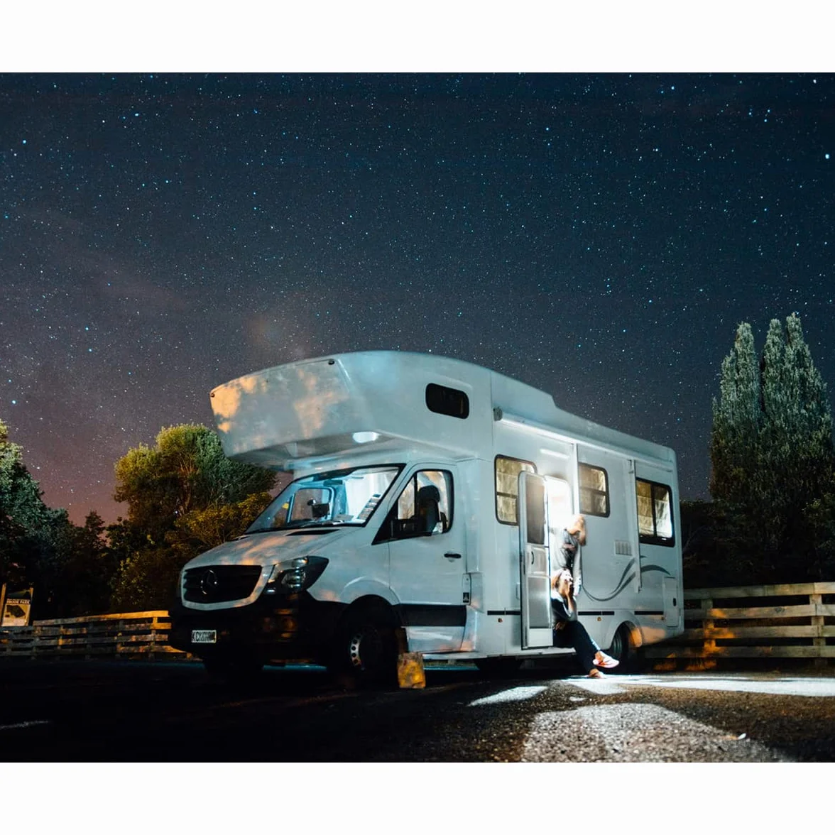 Tubo a LED Veranda 12V Lampada Camper Esterno IP66 Alluminio 550MM