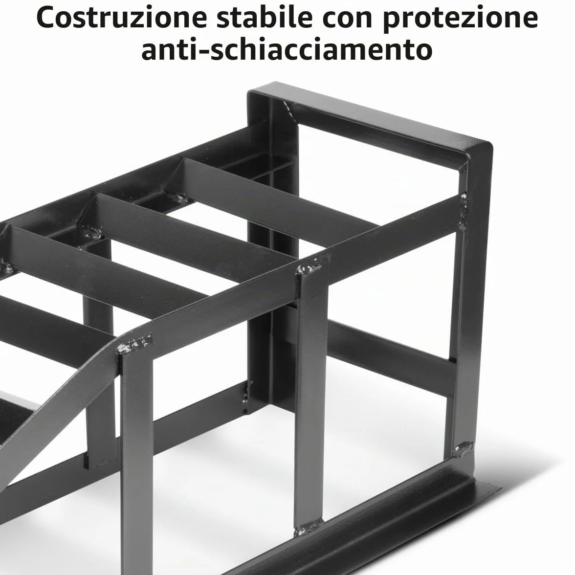 STAHLWERK GT-14 ST - Set di 2 rampe di carico da 2 tonnellate, cavalletto per auto, cavalletto per auto