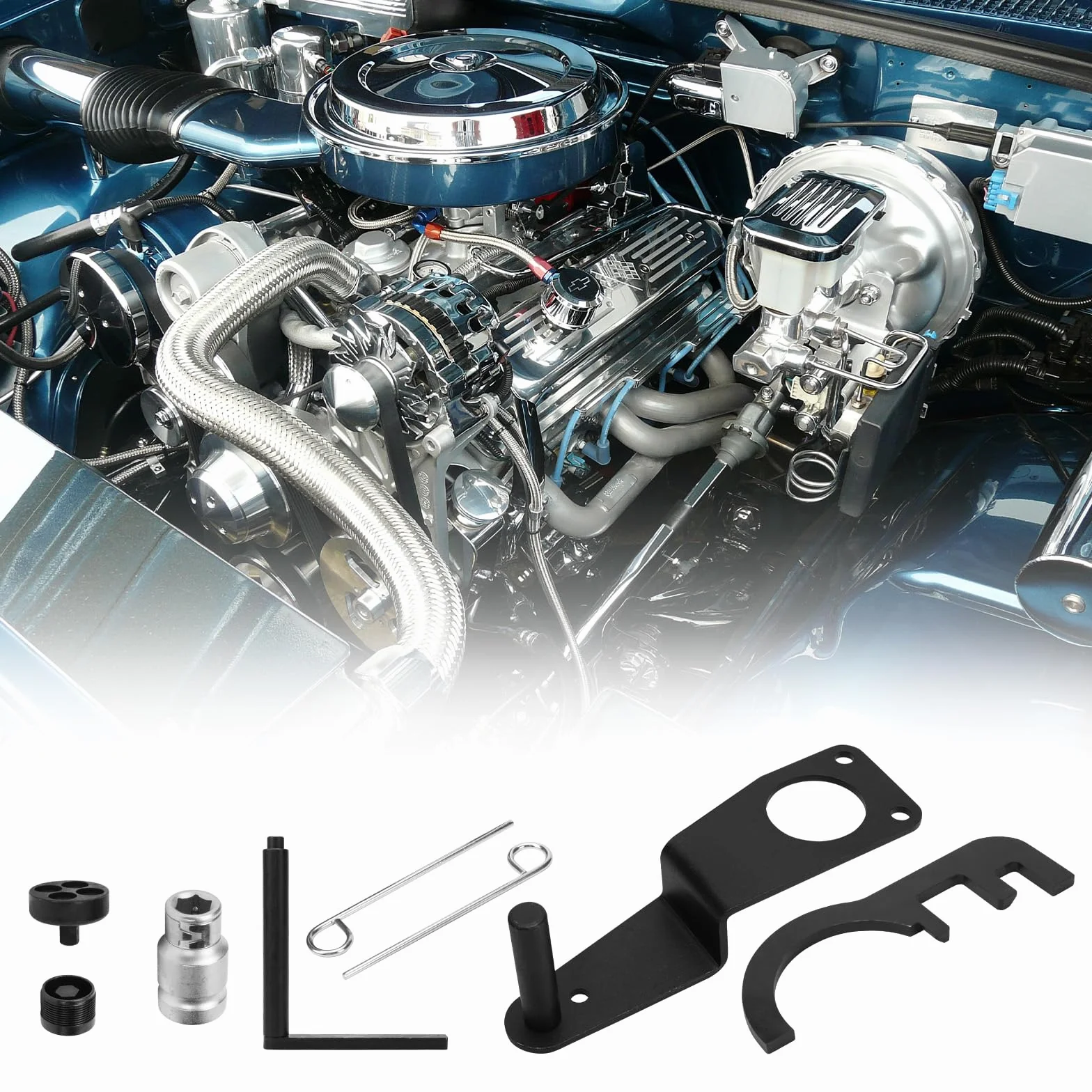 Kit Attrezzo Messa in Fase Motore Set Compatibile con BMW N47 N47S N57 N57S 2.0 3.0 DOHC Motore Diesel Strumento di Regolazione del Motore