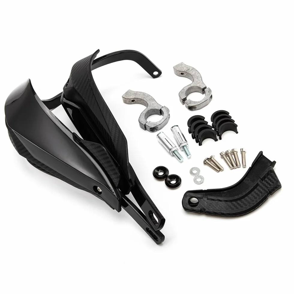 Moto Paramani Universale Grip Guard Shield Motocross Scooter Antivento 22mm 25mm 28mm Manubrio Handguard