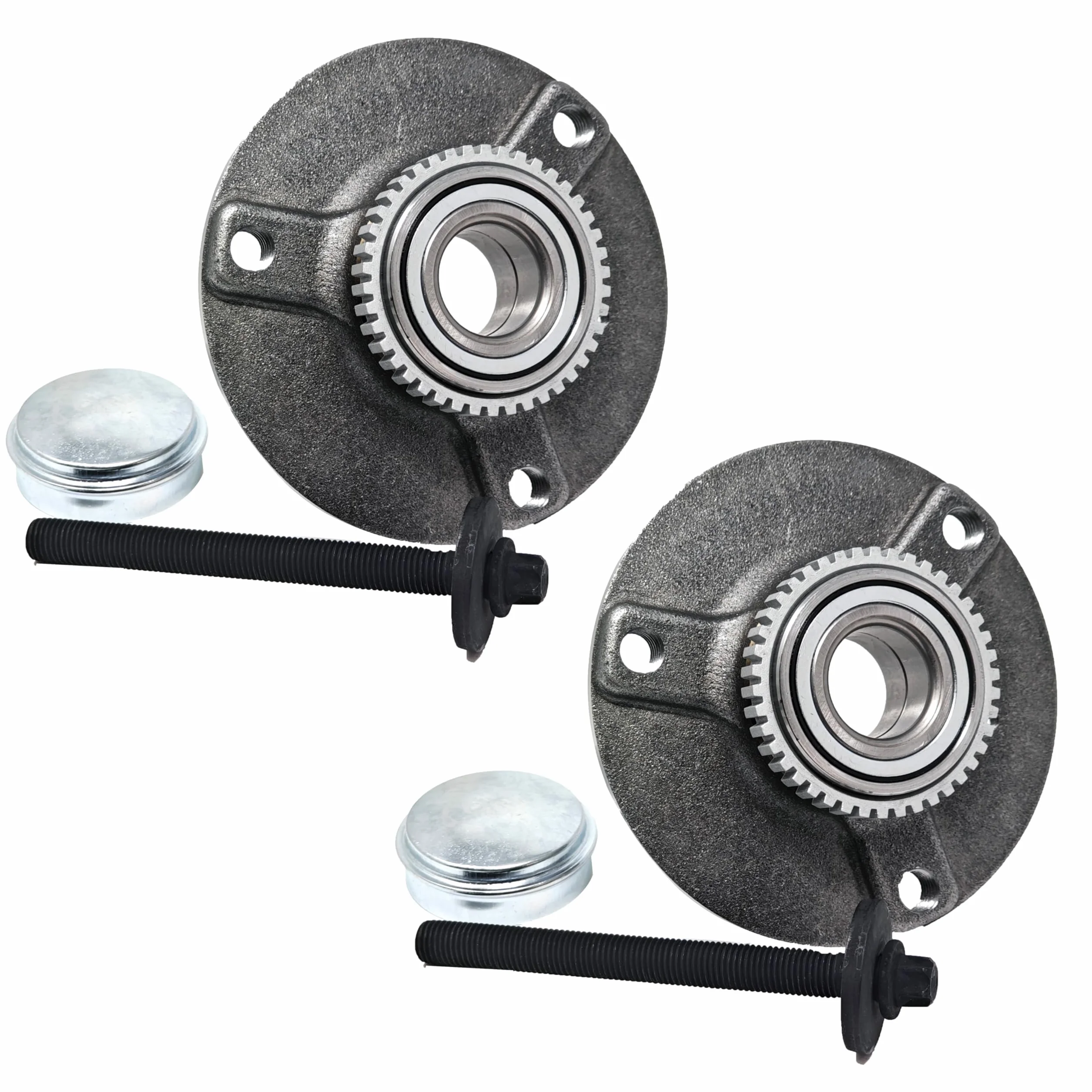 2 Mozzi cuscinetti ruote anteriori con ABS compatibile con codici 0001870V020 1870V023 adatto a Roadster 03-05 compatibile con Classe E W210 95-02 e altre