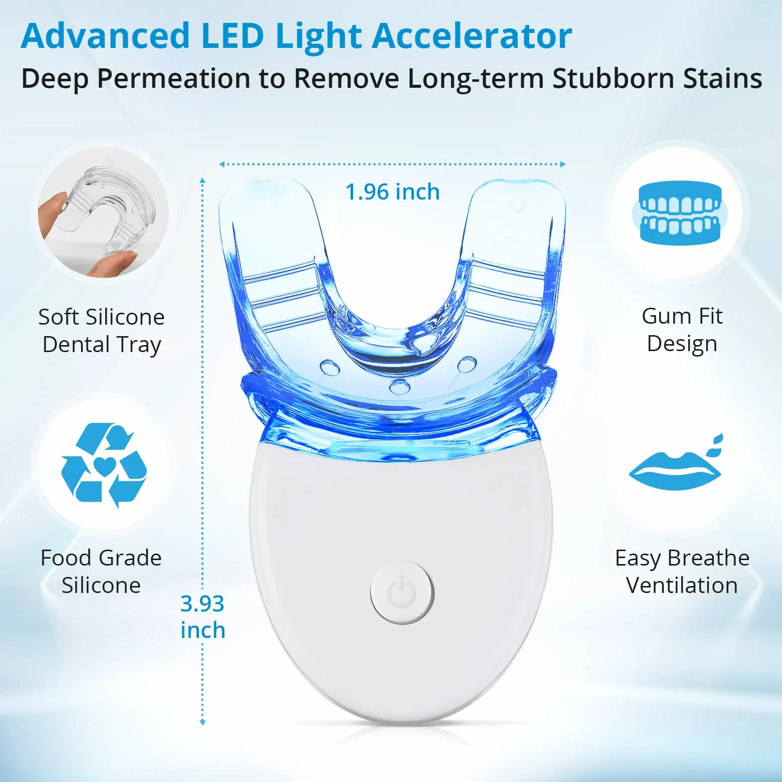 Bledras Kit Sbiancante per Denti Professionale 12 Gel 3 Lenitivi