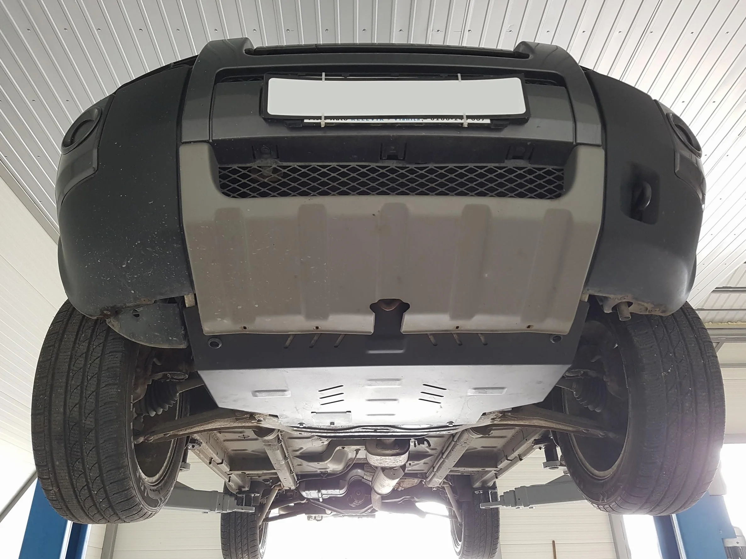 Protezione sottomotore in metallo compatibile con Land Rover Freelander 1 - (1998-2007)