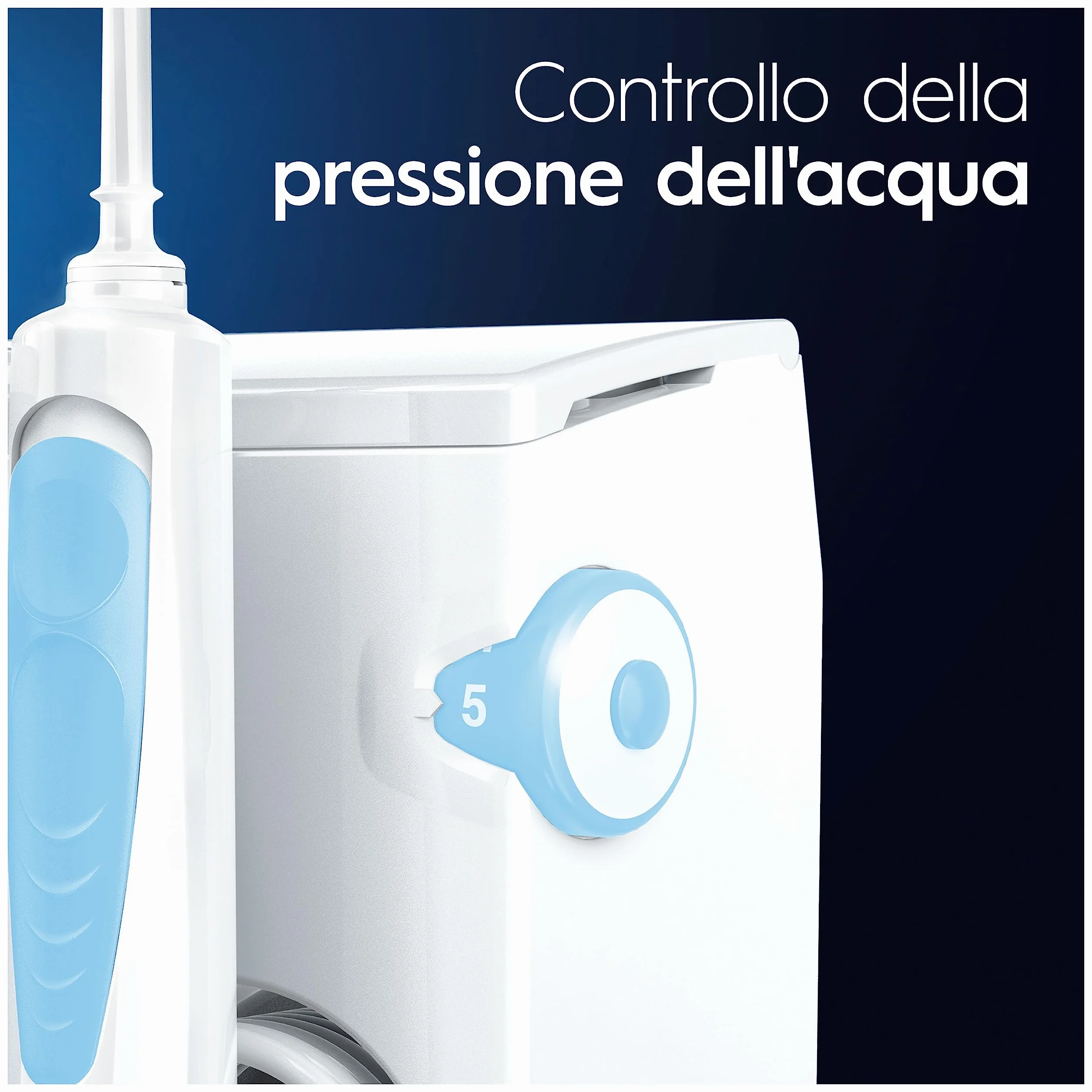 Oral-B Idropulsore Health Center con Beccuccio Oxyjet e Getto D’acqua