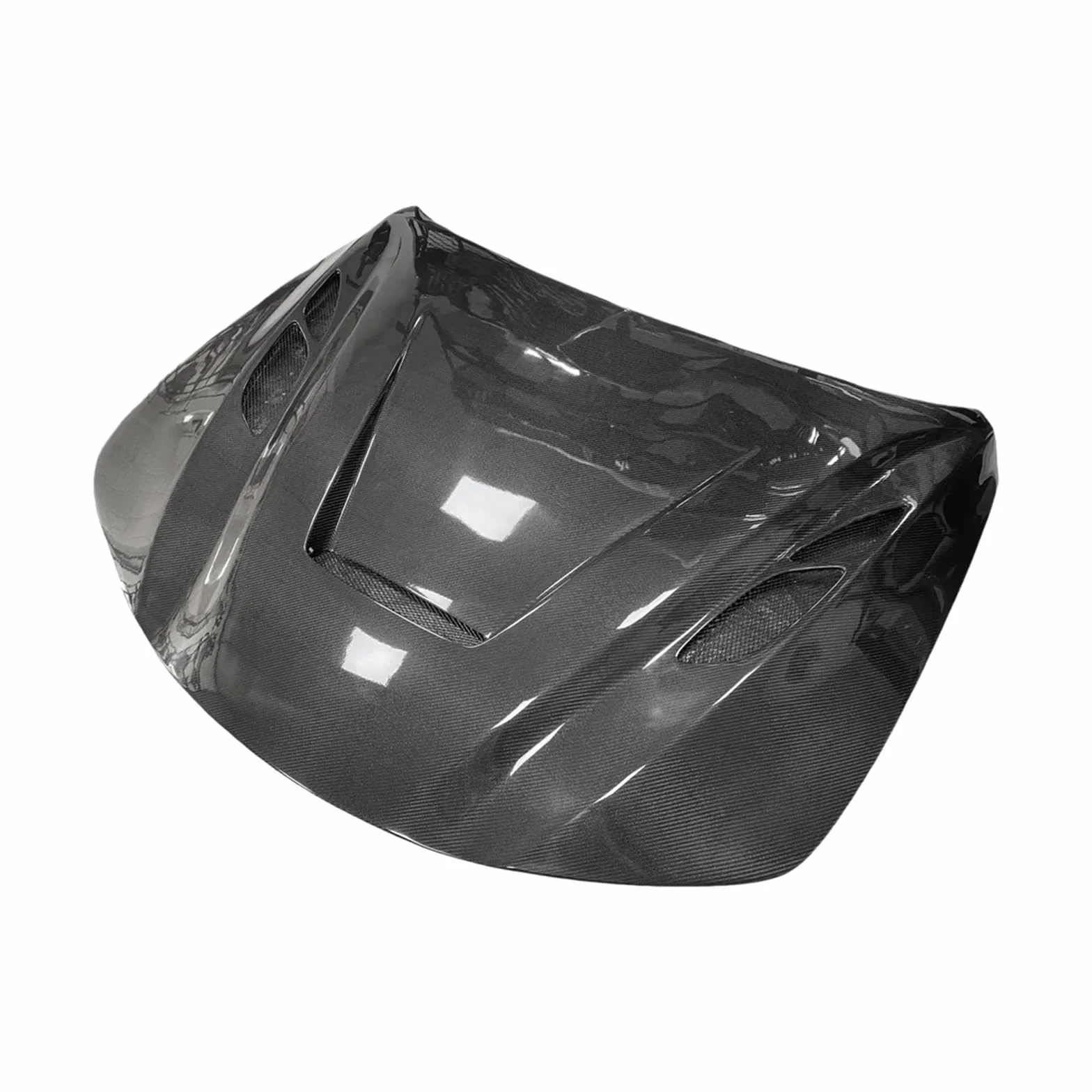 Cofano completamente in fibra di carbonio compatibile con la copertura del motore anteriore in stile Alfa Romeo Giulia GTAM