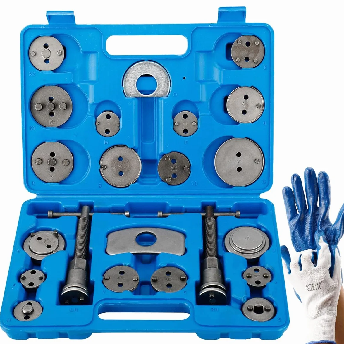 FreeTec 24 Pezzi Set Ripristino Pistone Freno Arretratore Pistoni