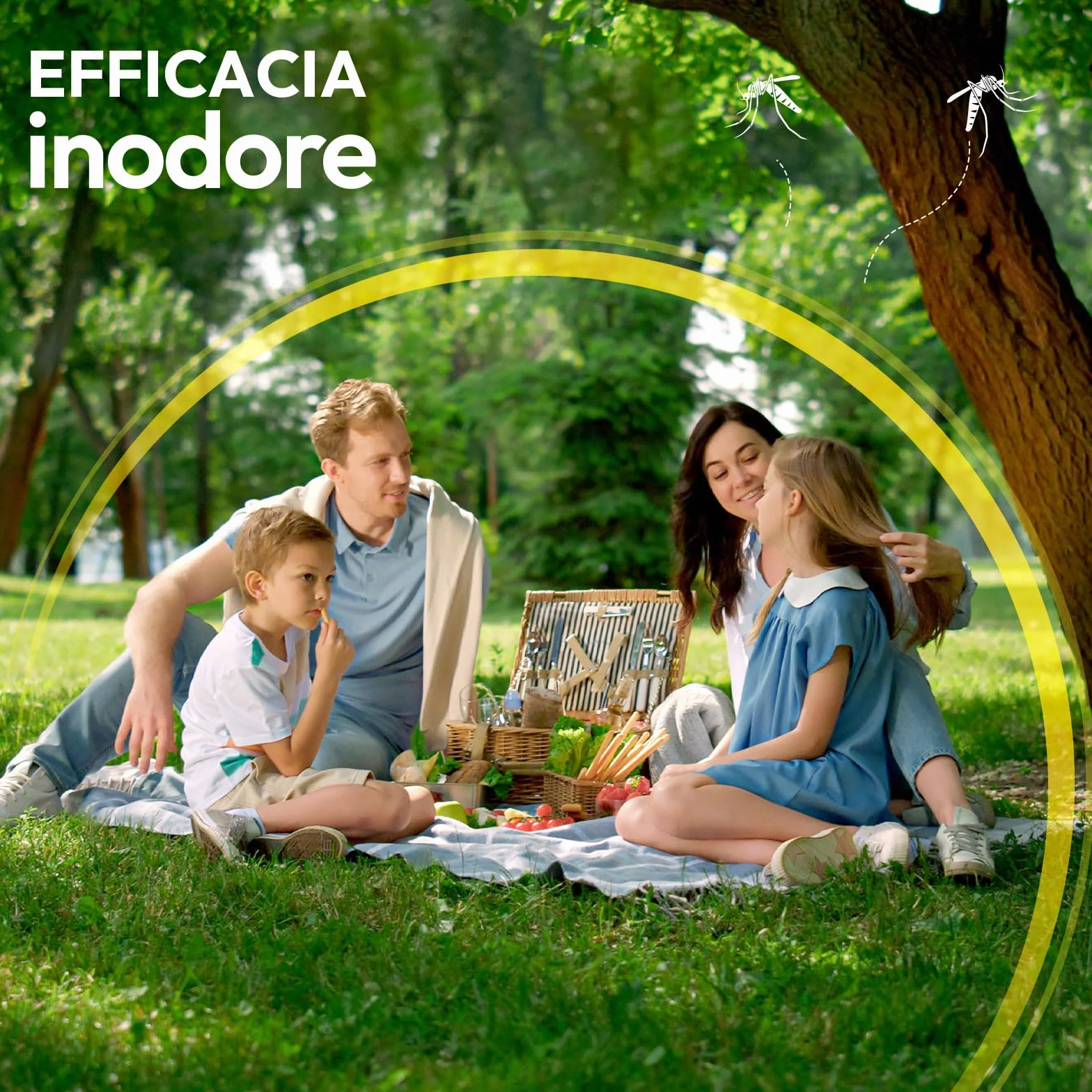Orphea Lozione Inodore Insettorepellente 100ml Protegge da Zanzare, Zanzara Tigre, Tropicale e Zecche, Fino a 6 Ore