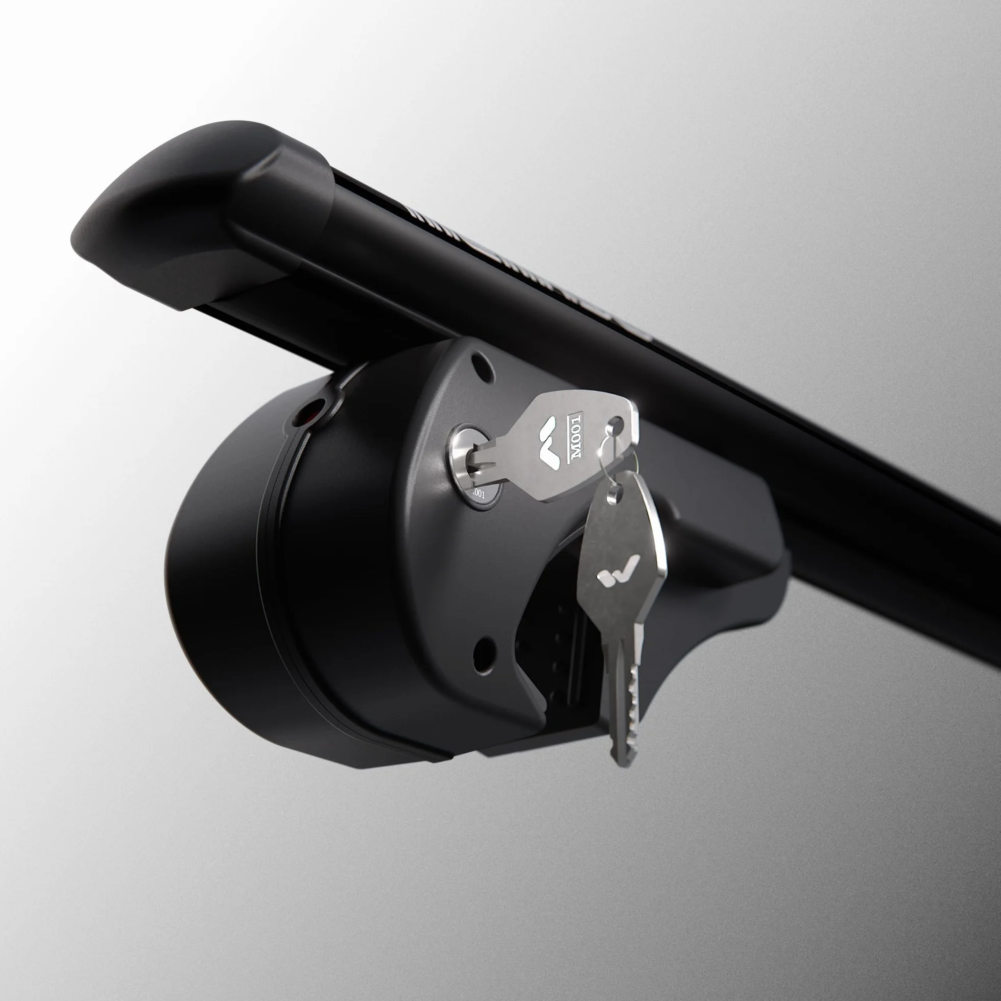 MENABO EAGLE Barre Portatutto da Tetto in Alluminio 120 cm 90 kg T-Slot 14 mm Nero