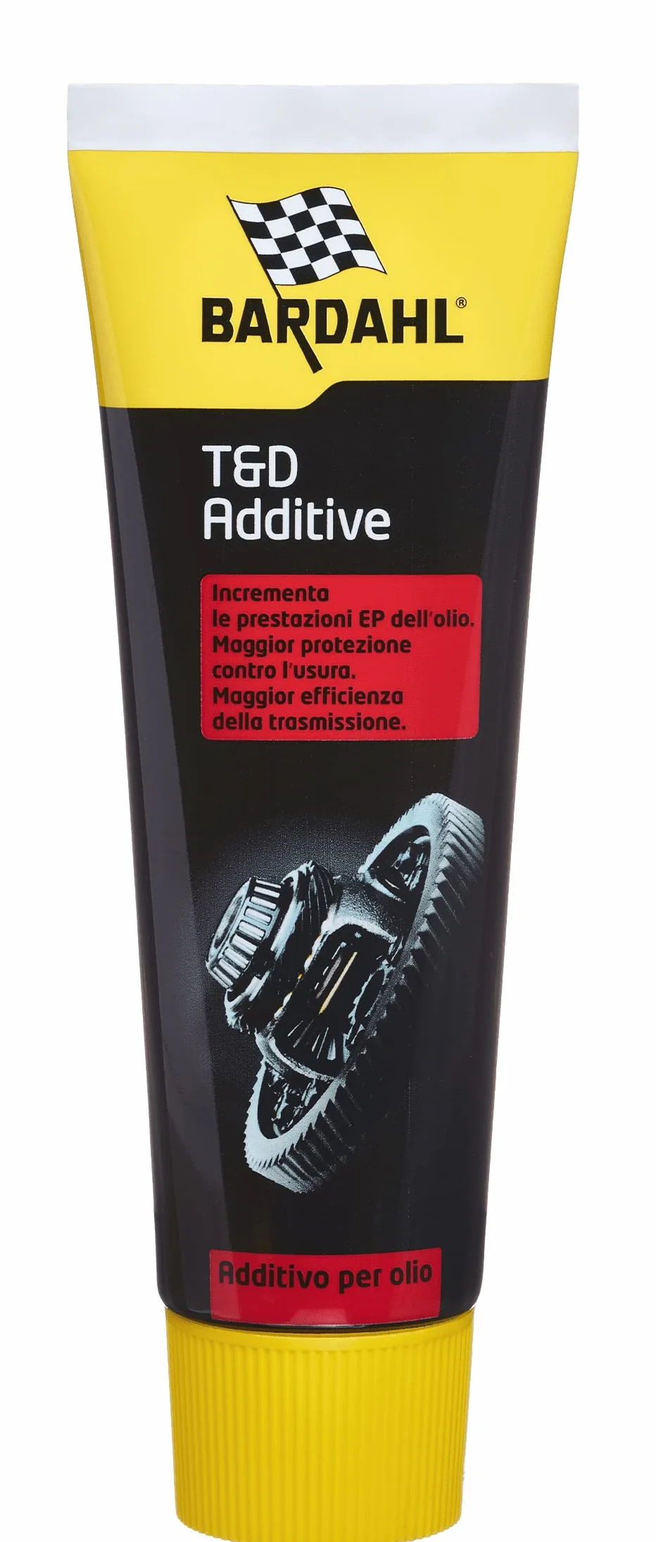 Bardahl - Additivi Trattamenti Olio, T&D Additive, Olio Trasmissioni Differenziali, Agisce in qualità di Anti-Saldante e Anti-Grippaggio, 250ml