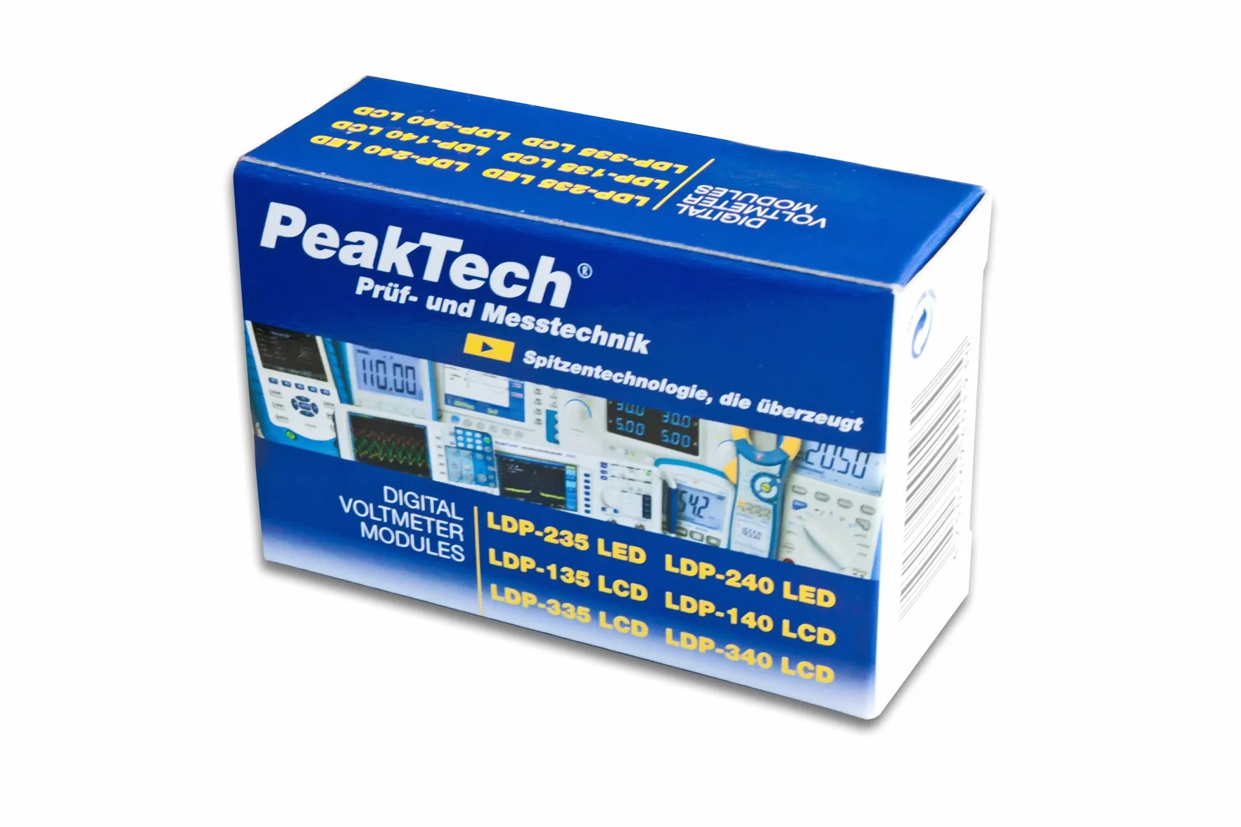 PeakTech Installazione di voltmetro/amperometro digitale 2000 conteggi, 1 pezzo, LDP-135