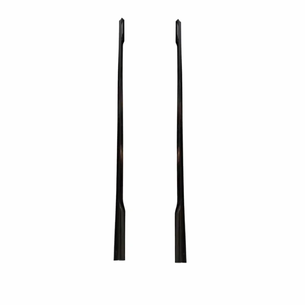Auto Minigonne Laterali Per BMW Serie 7 G70 Sport 2023+ PP Minigonne Laterali Pannello A Bilanciere Spoiler Splitter Kit Corpo Vettura(Gloss Black)