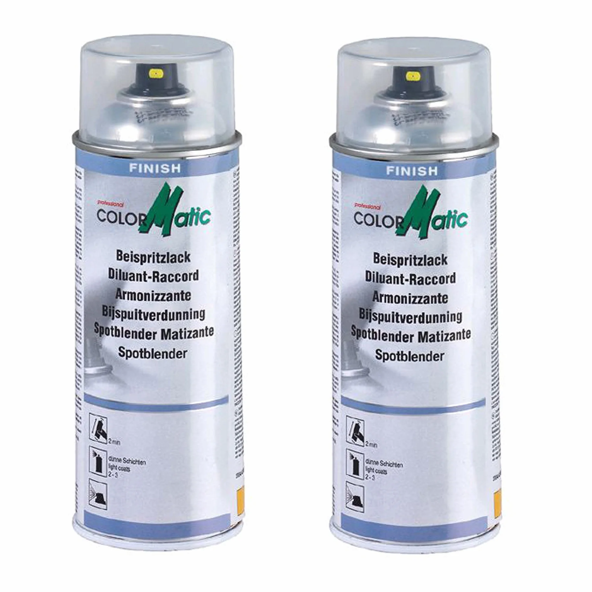 2 X Colormatic 400 ML beispritzlack