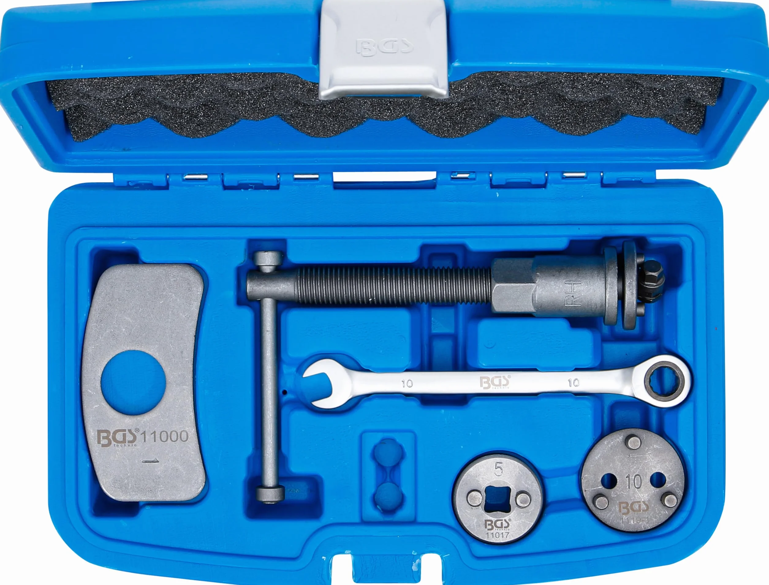 BGS 1104 Set di utensili per il riposizionamento dei pistoncini dei freni per Iveco 7 pz.