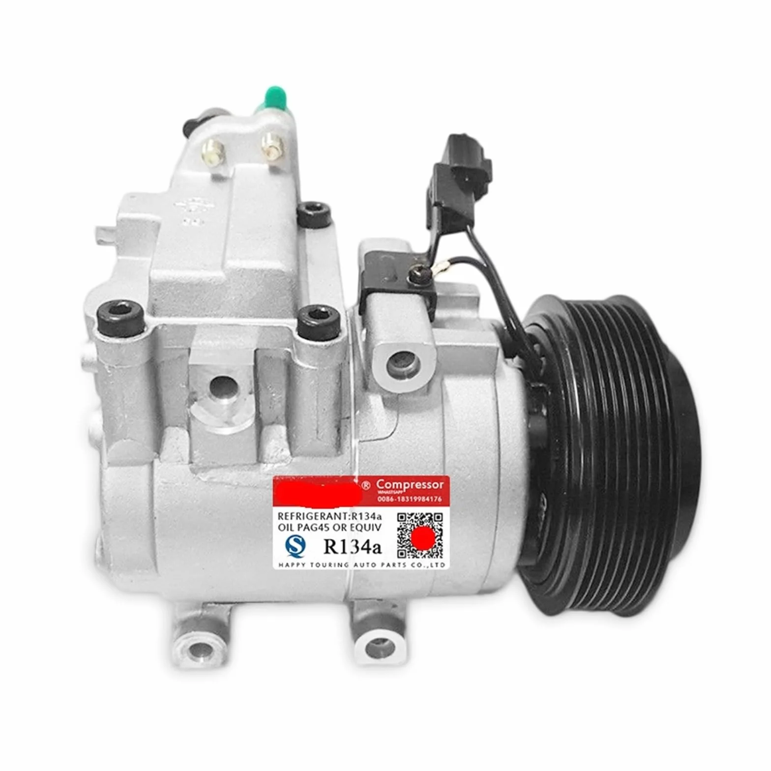 Compressore AC For Auto, Compatibile Con Hyundai, Accent II III Getz 1.5 CRDi F500DEYQA02 F500KP5DA01 F500KP5DA02 F500KP5DA03 QCVBB01 977011C600, Compressore AC