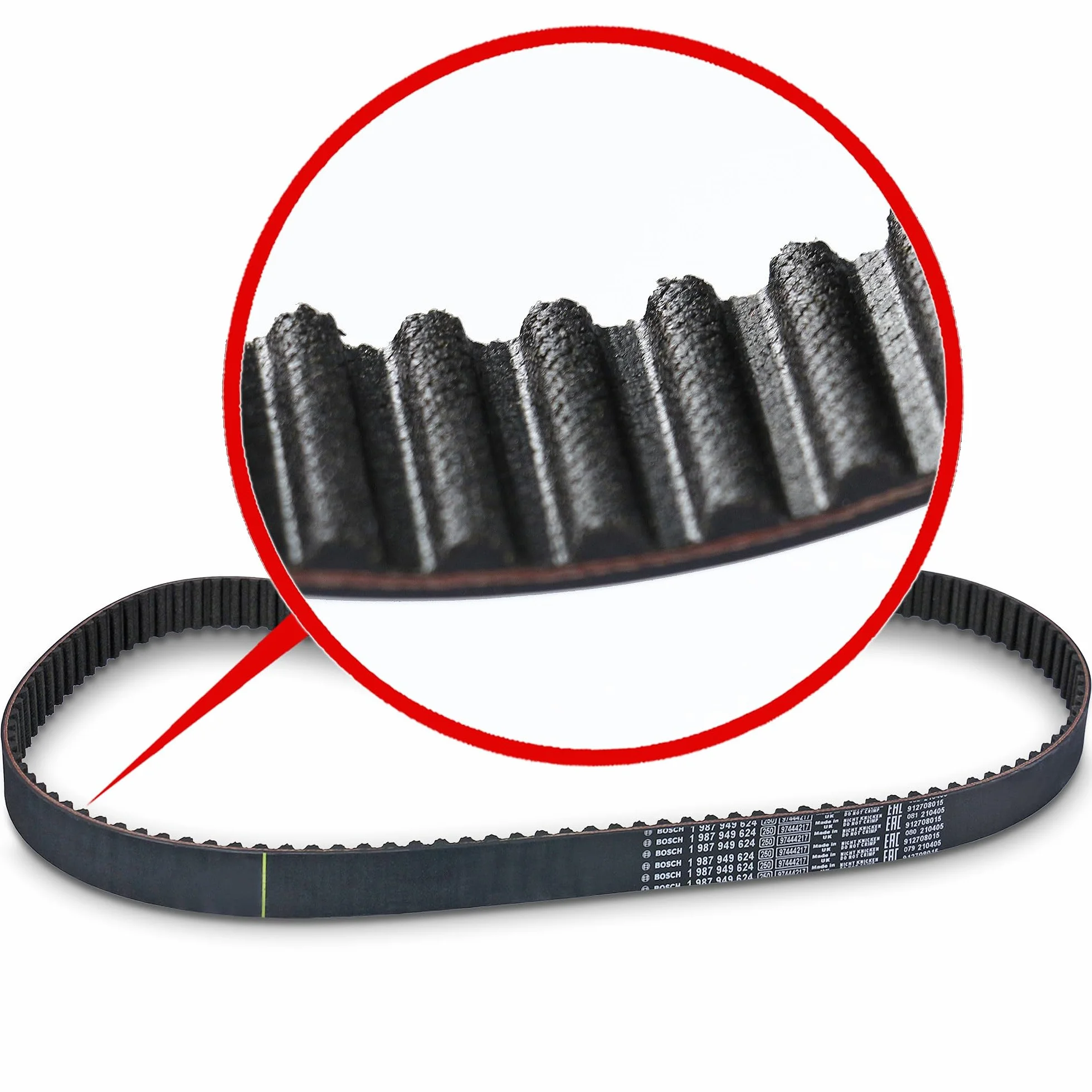 BOSCH 1 987 946 386 Kit cinghia distribuzione pompa acqua N° denti: 129 22 mm Compatibilità con FORD KA RU8, FIAT 500 312 PANDA 169 GRANDE PUNTO 199 PUNTO 188 Panda Hatchback 312, 319
