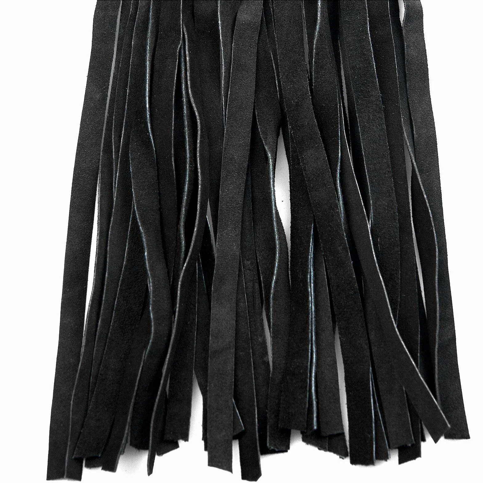 Frusta in pelle fatta a mano 75 cm 36 cinghie 100% pelle bovina per BDSM bondage
