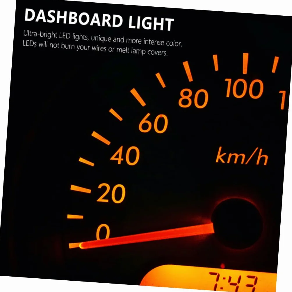 Lampadine Led Auto 50 pezzi Indicatori Efficienza Facile Installazione