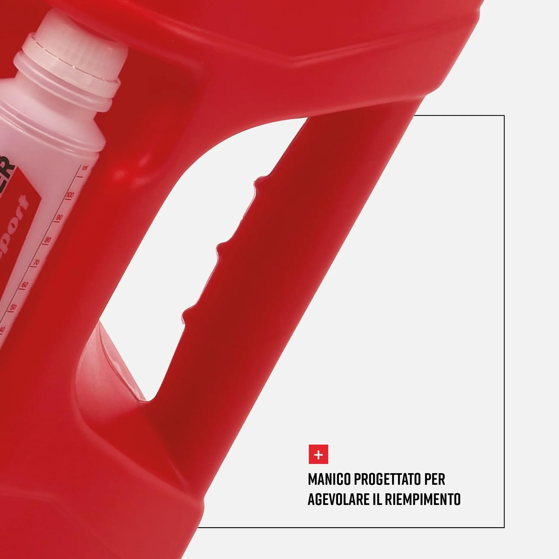 POLISPORT 8464600001 Tanica carburante 10L Rosso