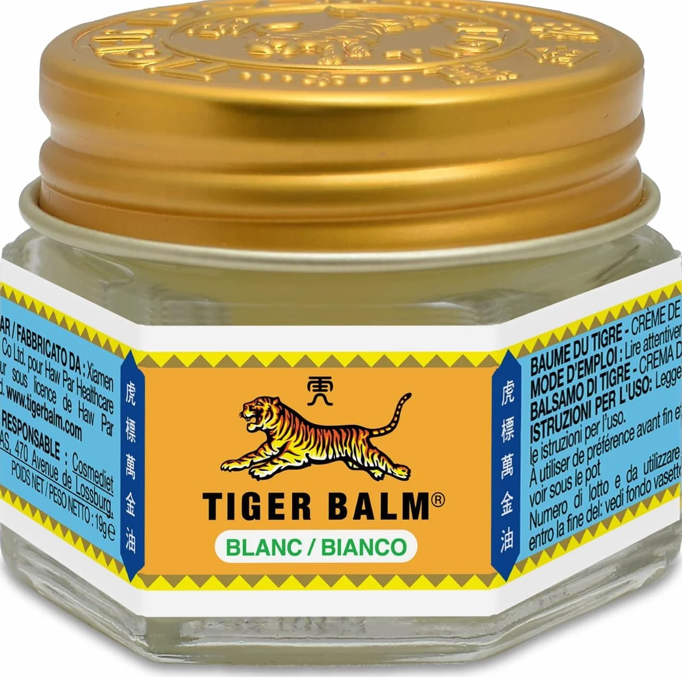 Balsamo di tigre bianco