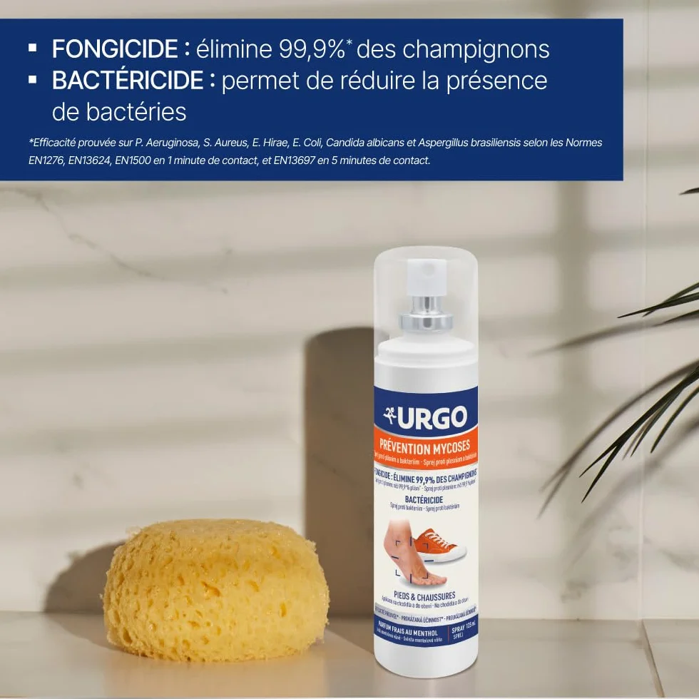 Urgo Spray Prevenzione Micosi Piedi e Scarpe 125 ml