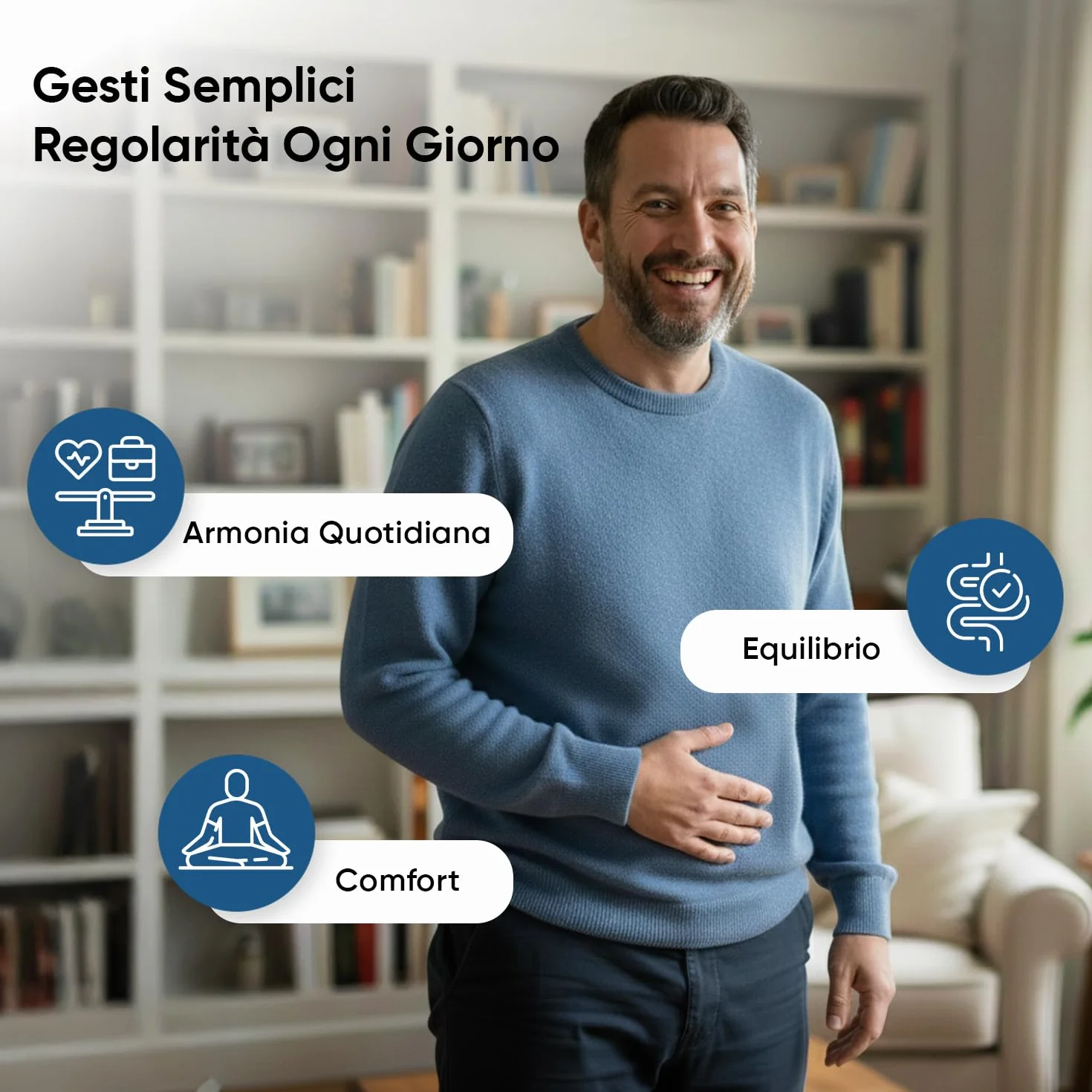 Probiotici e Prebiotici 77 Miliardi CFU 20 Ceppi Lactobacillus Gasseri Reuteri Inulina