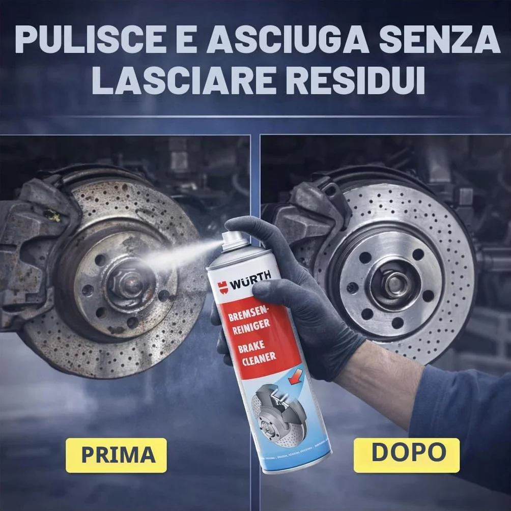 Wurth - Detergente per freni, 500 ml (12)