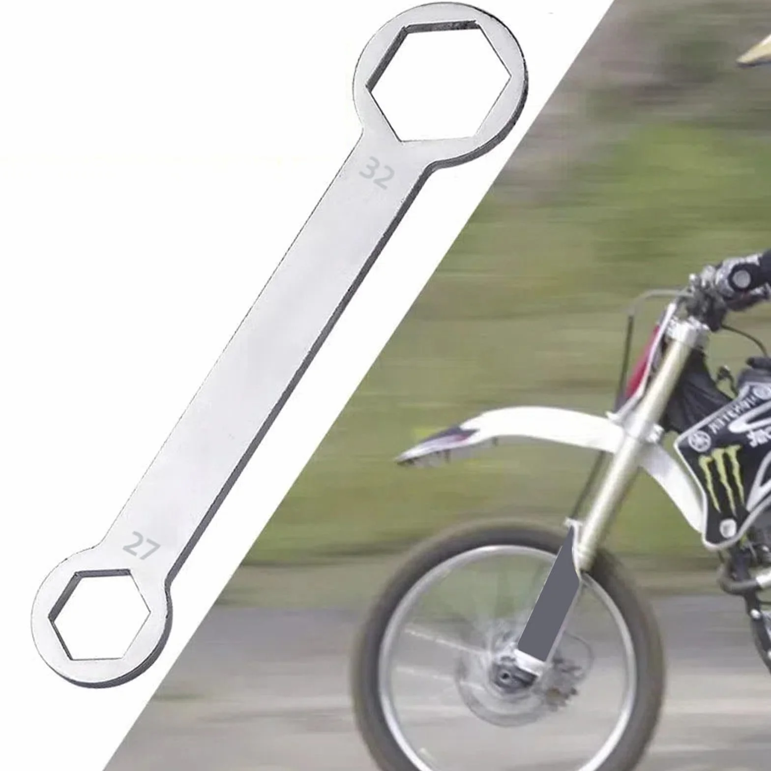 Chiave per mozzi 27 mm 32 mm anteriore posteriore moto riparazione manutenzione