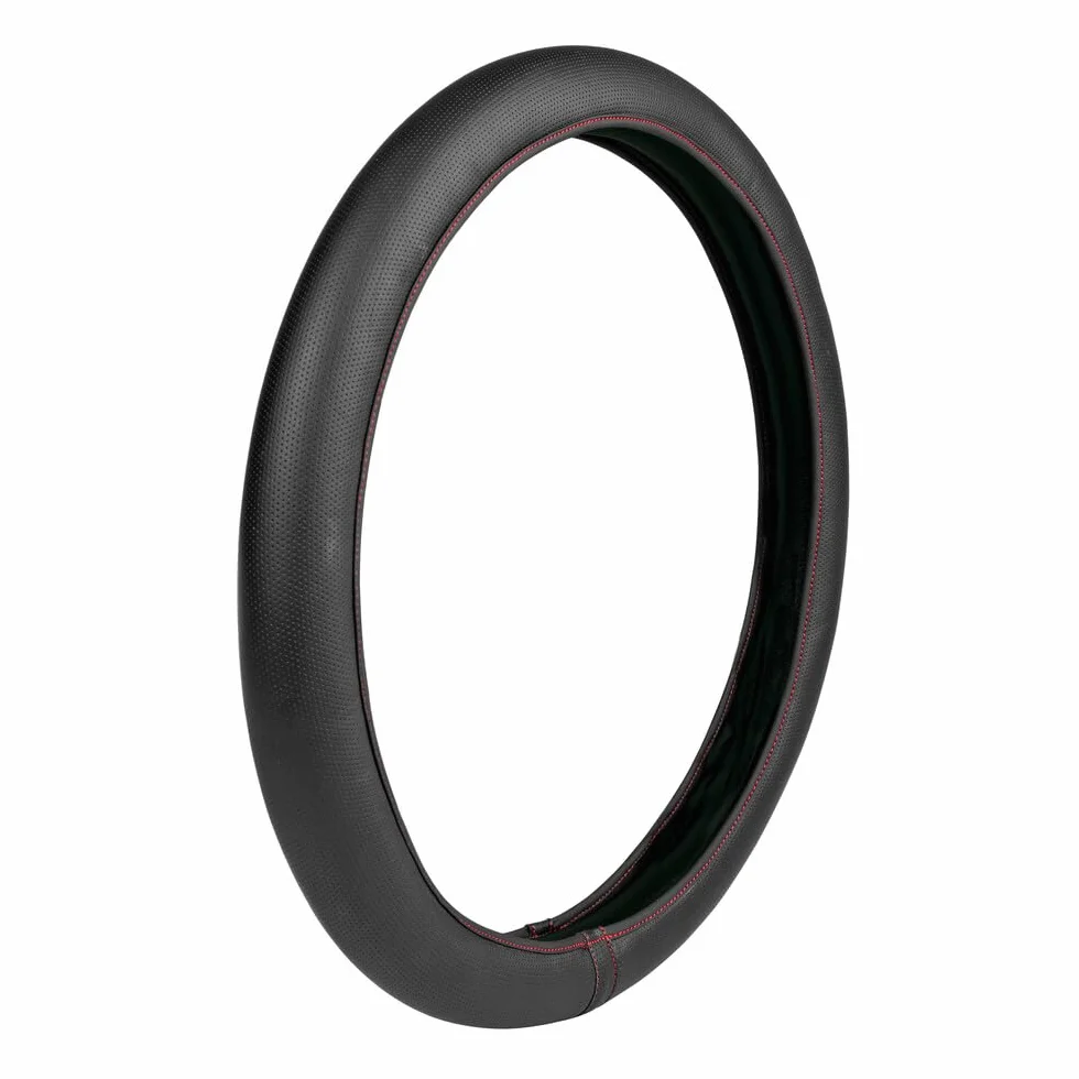 Lampa 32967 Skin-Cover, coprivolante Elasticizzato in Skeentex - Nero/Rosso - S - Ø 35/37 cm