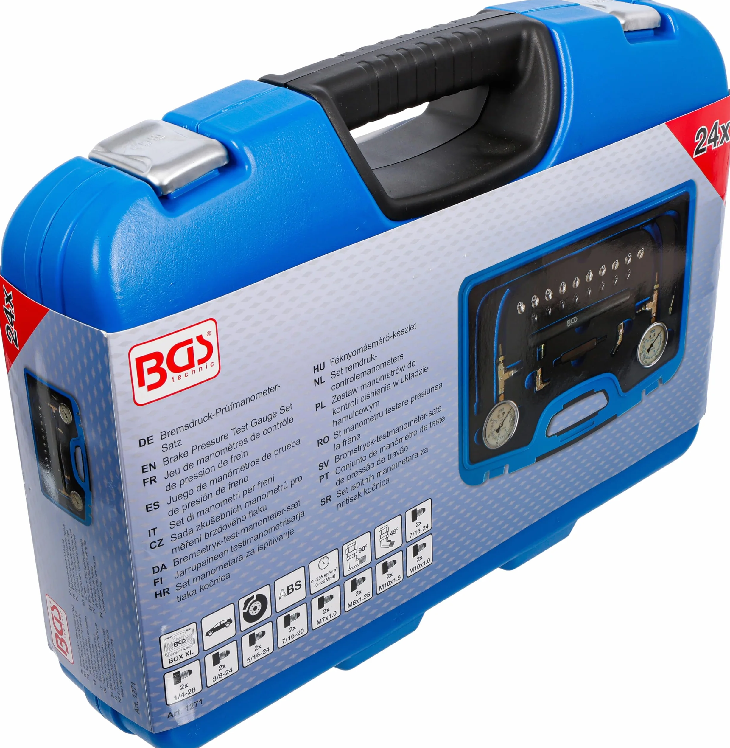 BGS 1271 | Set di manometri per freni