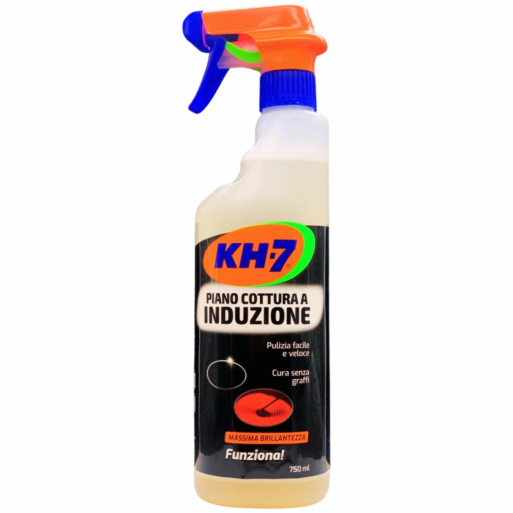 Detergente Spray Pulizia Piani Cottura a Induzione 750ml (3 Spray) Senza Graffi
