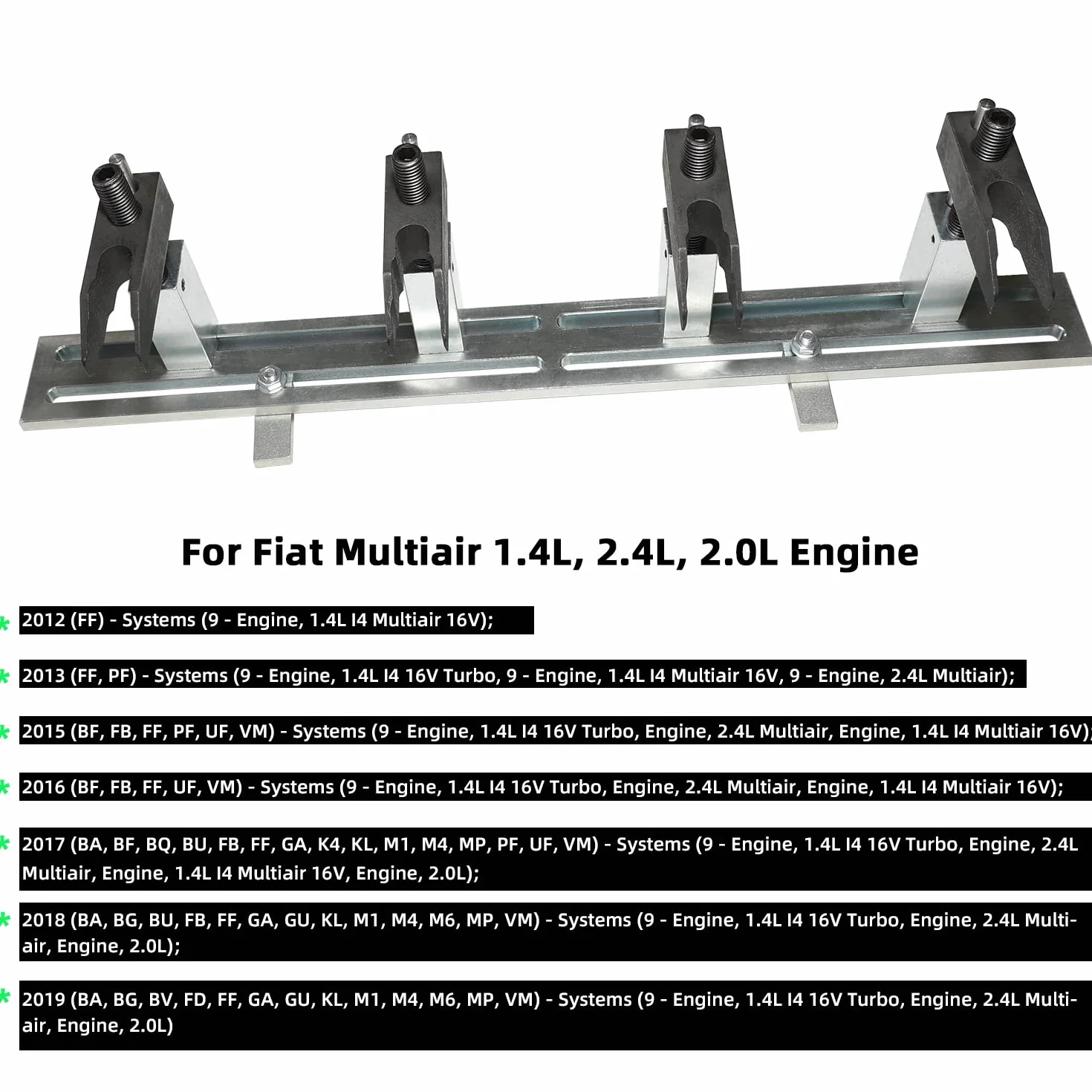 DPTOOL 10259B Compressore a Molla MultiAir per rimozione Gruppo attuatore valvola variabile Fiat 1.4L 16V 2.4L Multiair 2.0L Sostituzione Motore Alfa Romeo Chrysler