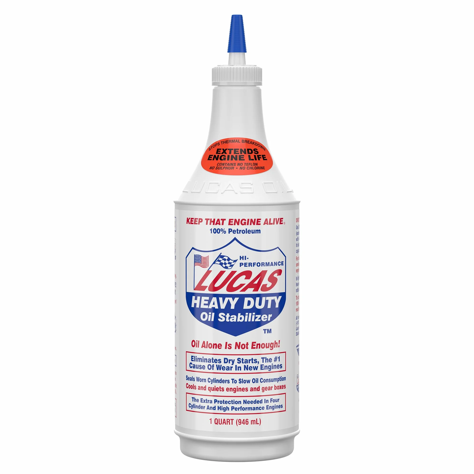 Lucas Oil 10001 Stabilizzatore dell'Olio per Impieghi Gravosi 946ml