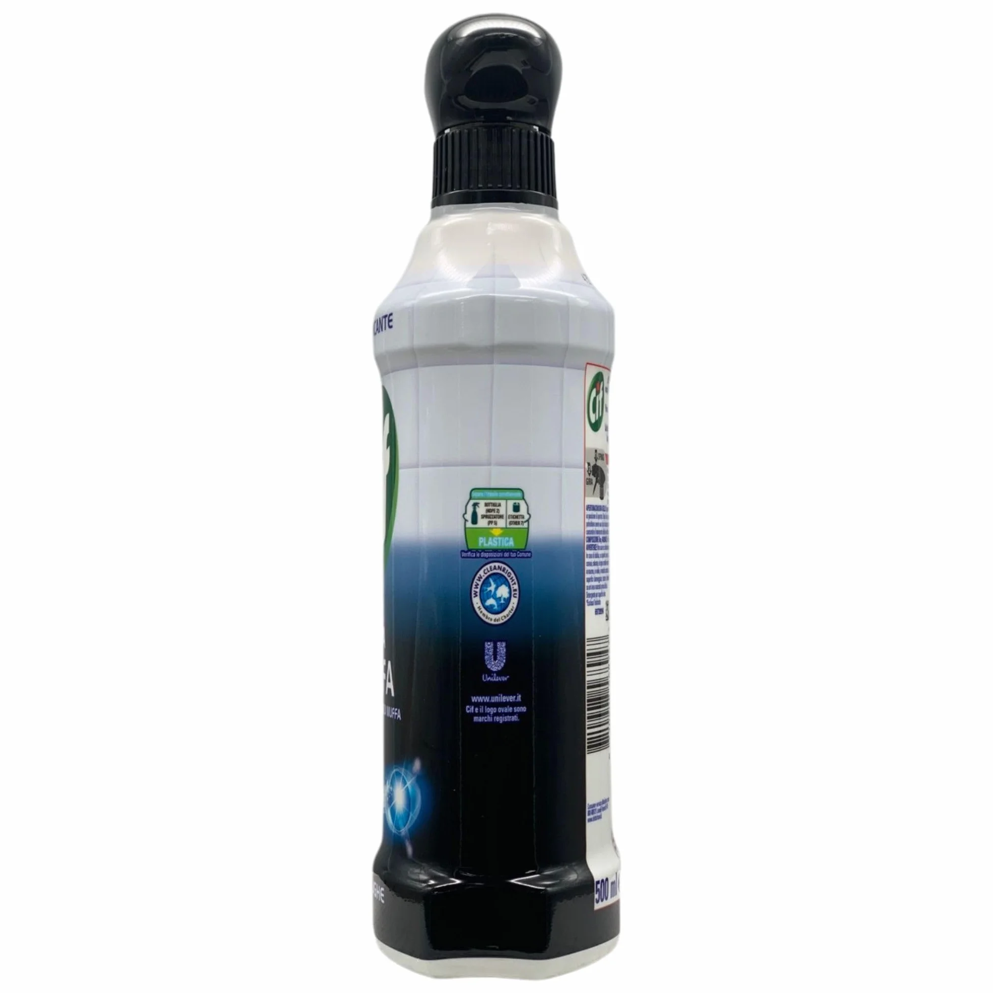 Set Pulizia Antimuffa 500 ml Spray Detergente + Panno Lattice + 100 Guanti HDPE Monouso