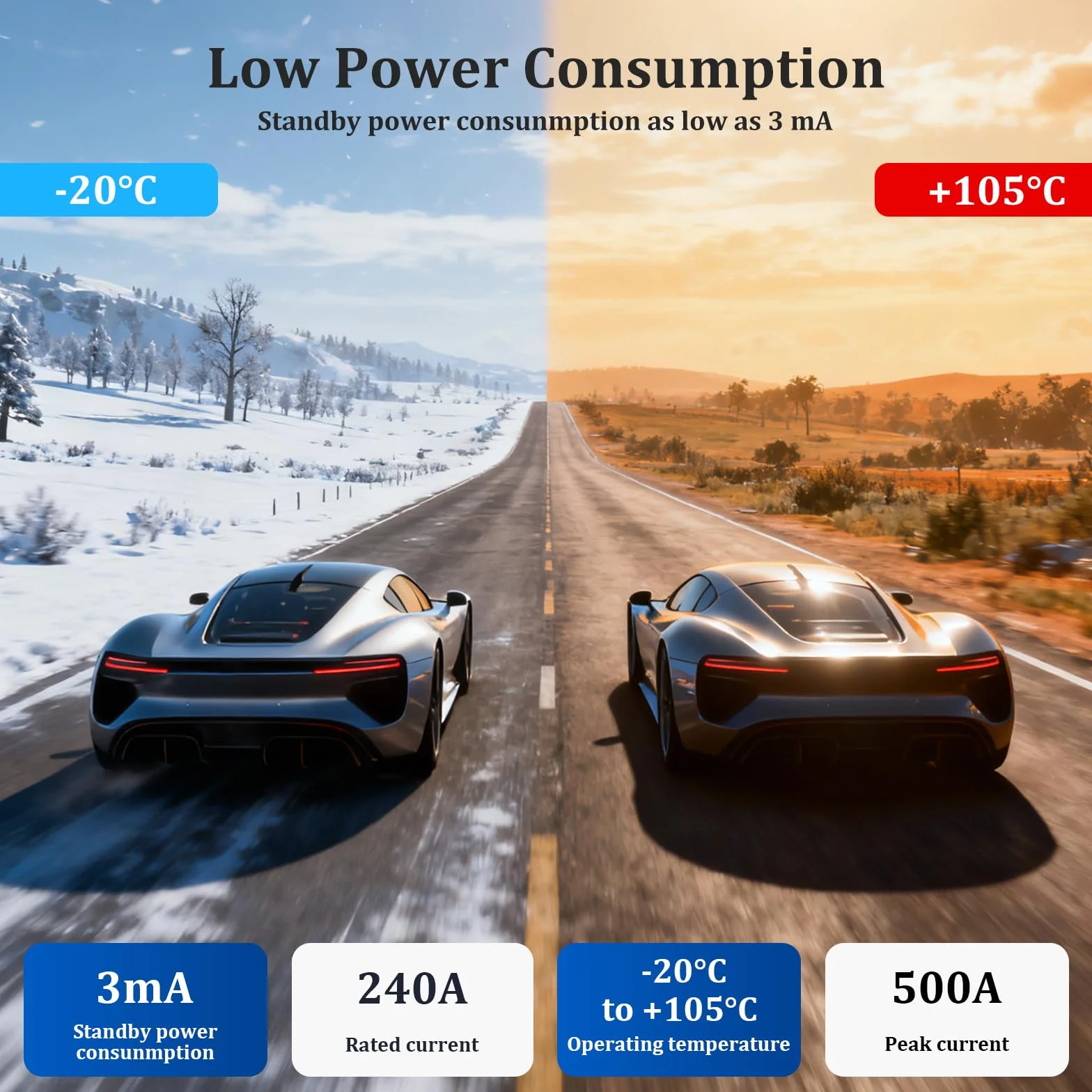 Interruttore di batteria telecomandato senza fili, tazza circuito batteria 12 V 240 A telecomando, interruttore di spegnimento automatico con display a LED per 12 V auto campeggio auto ATV camion