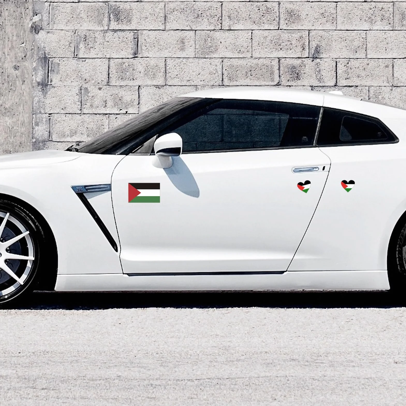 14 pcs Adesivo Bandiera Palestina, Bandiera Palestinese Auto Adesivo, Mini Adesivo Bandiera Palestinese, per Porte e Finestre, Paraurti, Supporto per Bottiglie di Computer Portatili Della Palestina