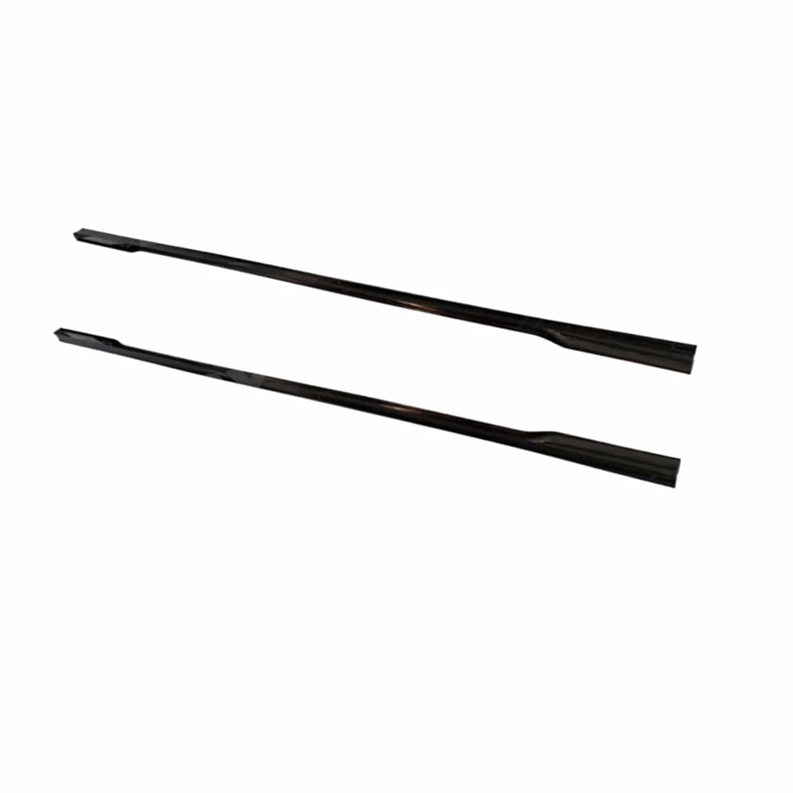 Auto Minigonne Laterali Per BMW Serie 7 G70 Sport 2023+ PP Minigonne Laterali Pannello A Bilanciere Spoiler Splitter Kit Corpo Vettura(Gloss Black)