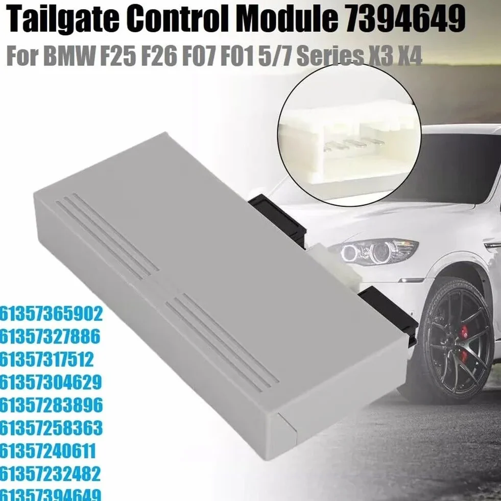 Modulo di controllo del portellone posteriore per BMW Serie 5 F07 F10 F18-7 Serie F01 F02- X3 F25- X4 F26 - sostituisce 61357394649 61357317512