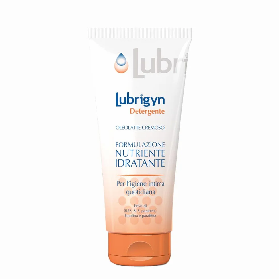 Lubrigyn Detergente Oleolatte Cremoso Intimo 100ml Azione Lenitiva Nutriente Idratante