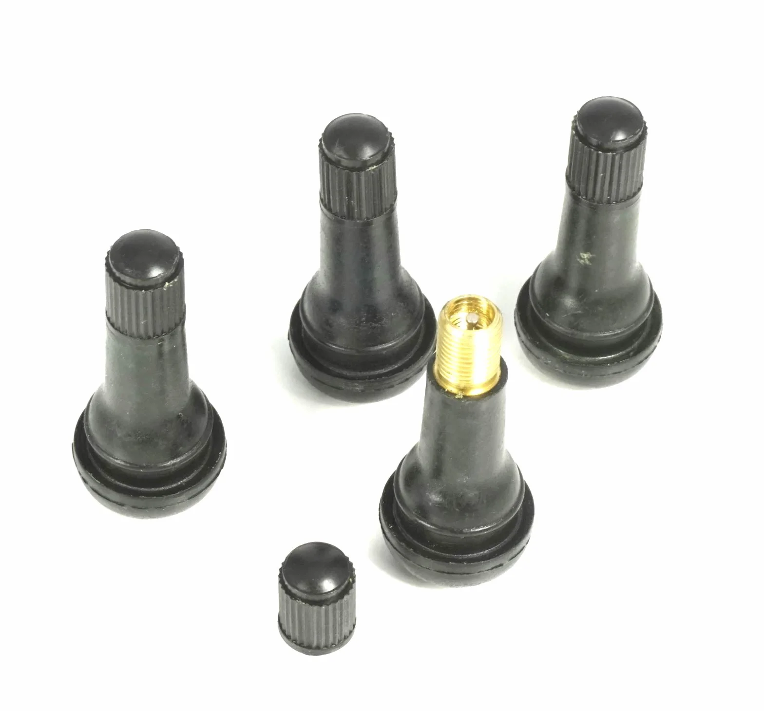 TR413 Confezione da 4 valvole innescabili per pneumatici Lunghezza 43 mm