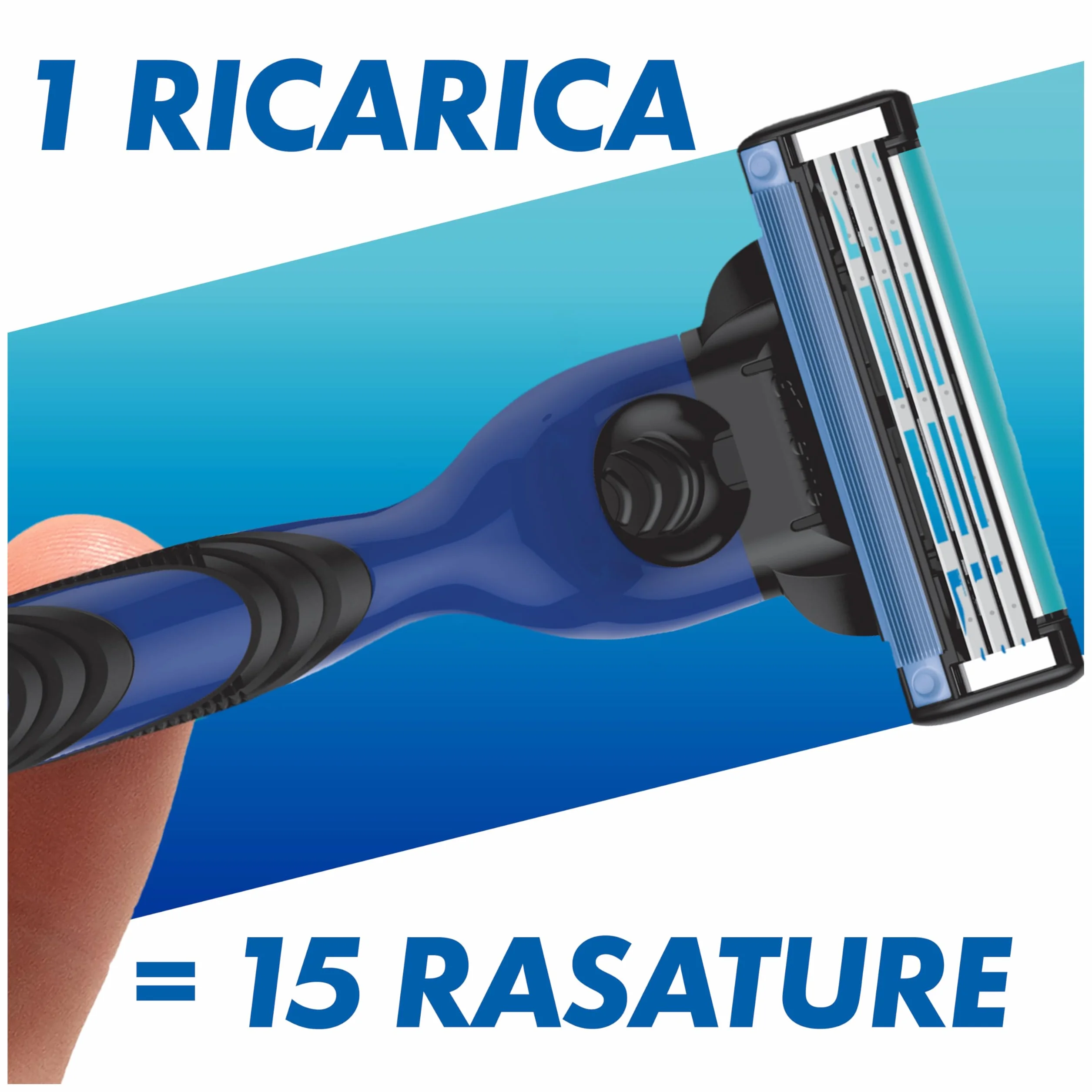 Gillette Mach3 Sport Lamette da Uomo Rasatura Profonda 17 Pezzi