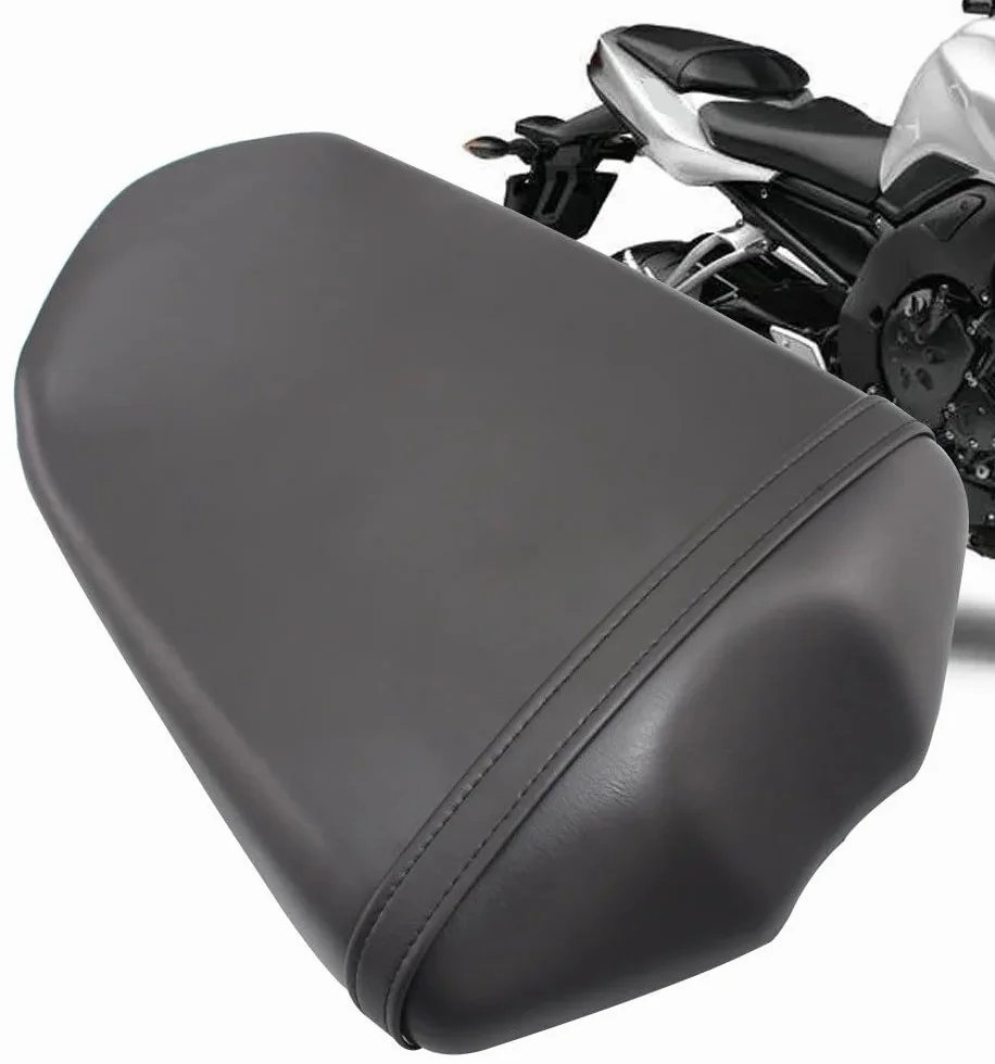 Sella Passeggero Posteriore Nera Per Yamaha FZ1 FZ-1 Per Fazer 2006-2016 Cuscino del sedile