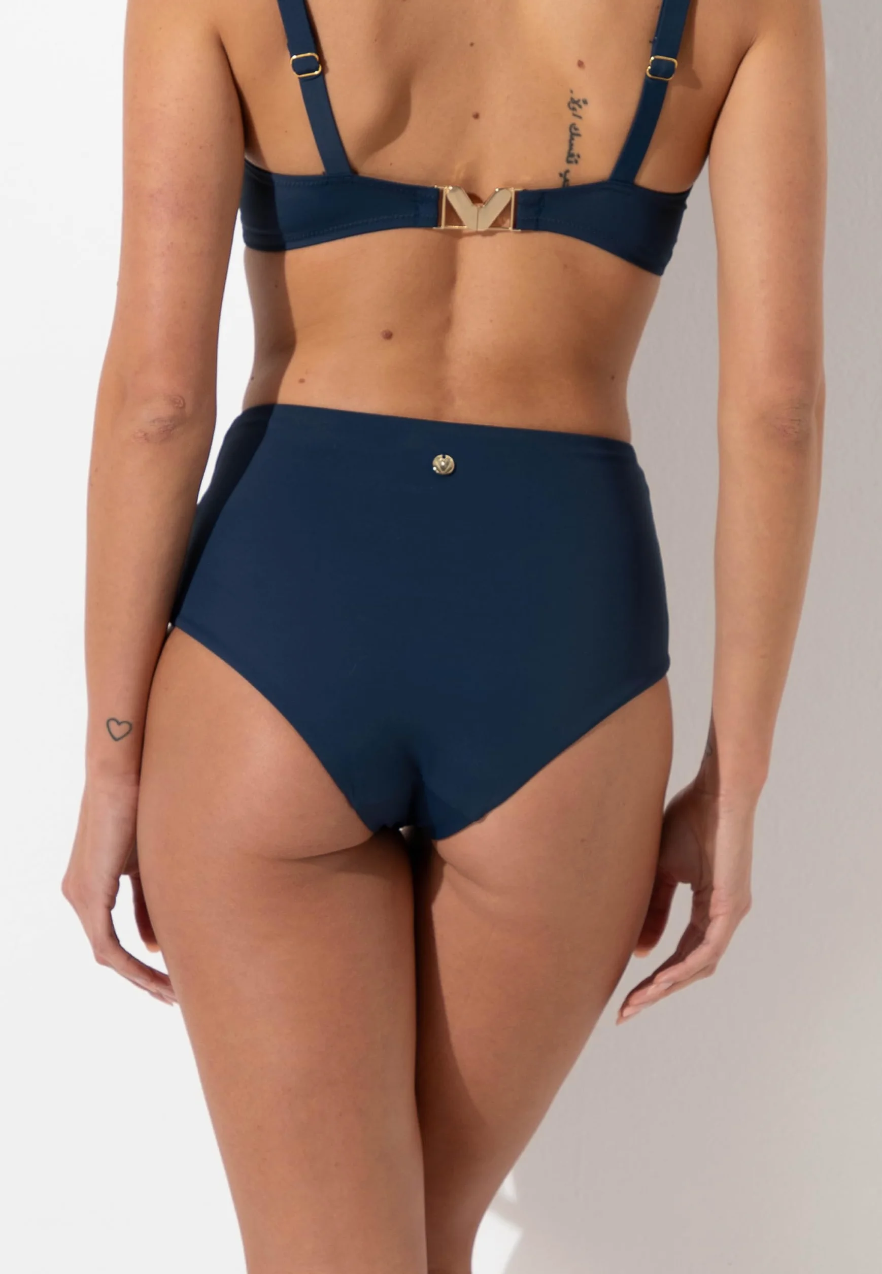 Lovable Slip Modellante a Vita Alta Microfibra Effetto Shape Donna Blu Scuro XL