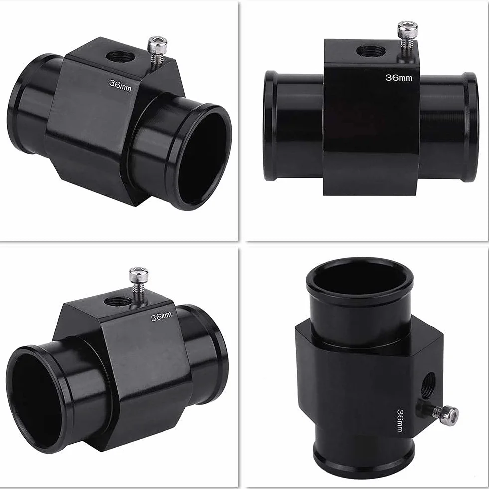 Adattatore per indicatore di temperatura del tubo flessibile per giunto di temperatura dell'acqua per auto universale(36mm)