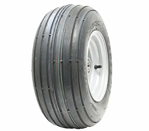 Parnells 1 Ruota Completa e Pneumatici 16x6.50-8 Wanda Rib 6 Strati 20 mm 2 Cuscinetti 6304 414 mm 356 kg per Tosaerba ATV Quad Buggy Kart