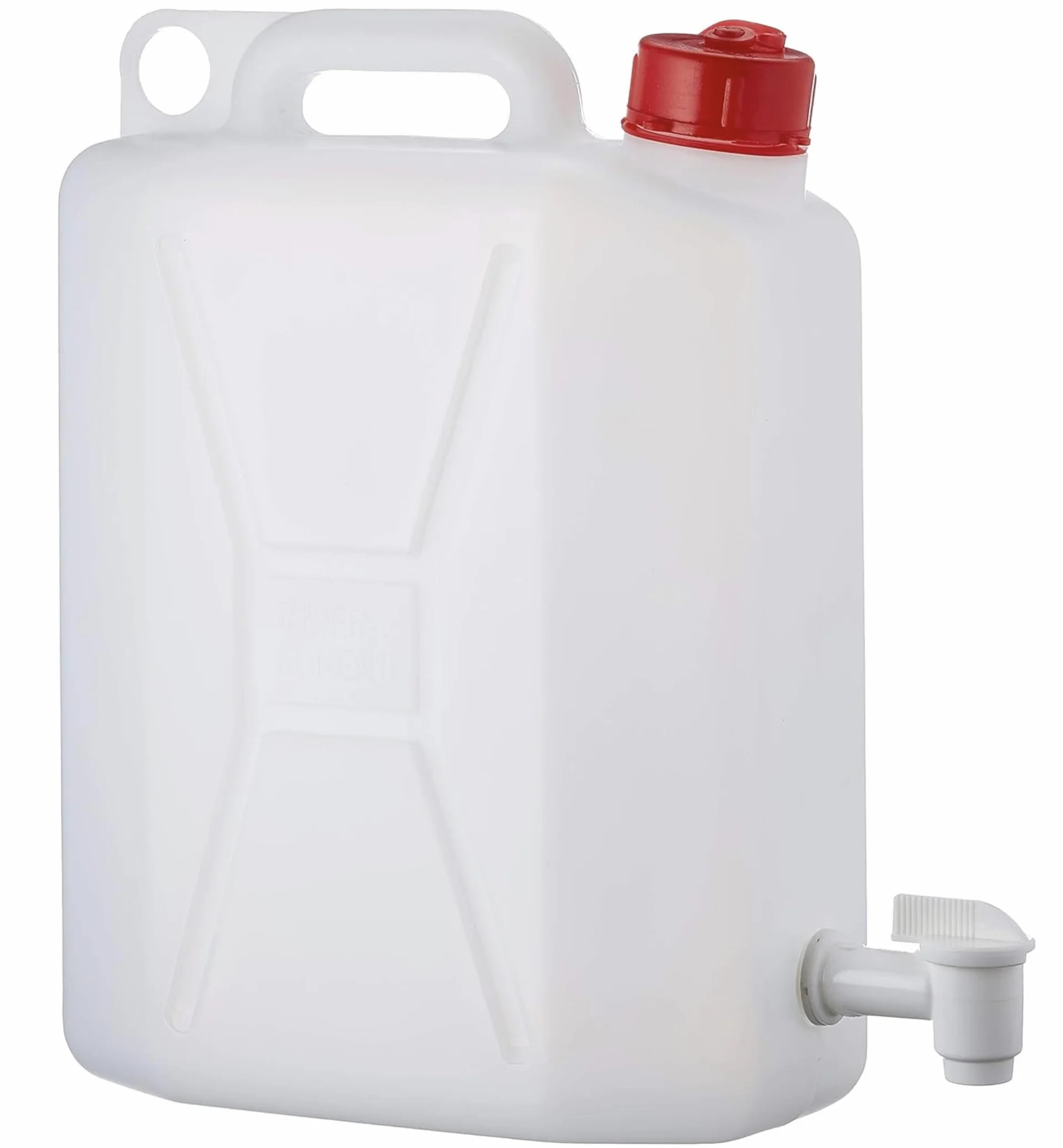 NG NICCOLAI TANICA IN PLASTICA BIANCA CON RUBINETTO PER LIQUIDI E ALIMENTI VARIE MISURE (10 E 20 LITRI) (20 LITRI)