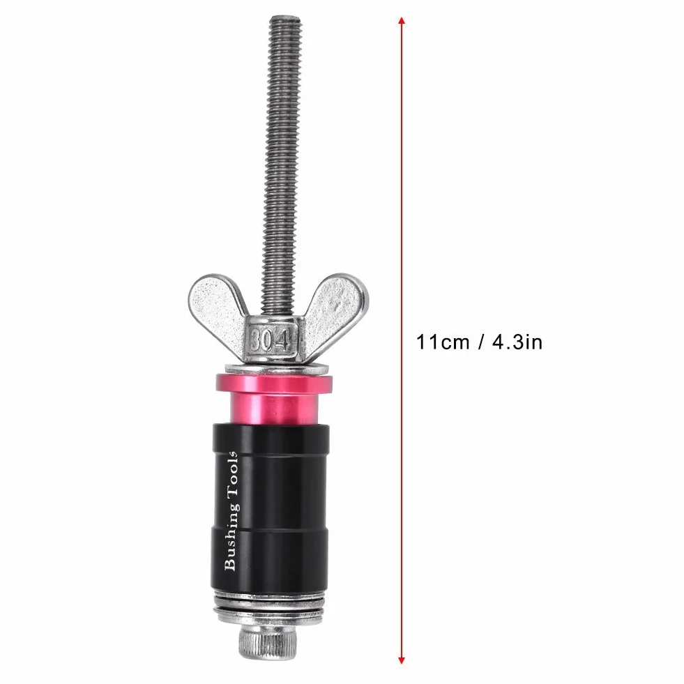 Estrattore Boccole MTB Utensile per Boccole Antiurto Ammortizzatori Posteriori con Adattatori