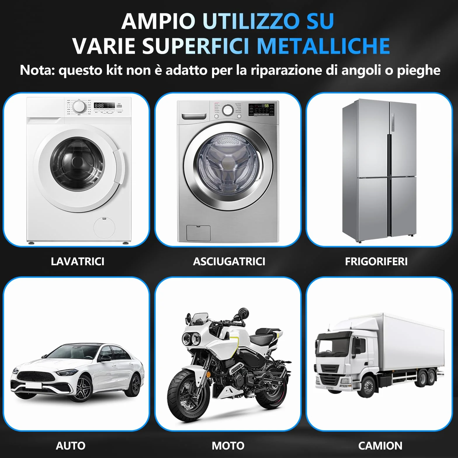 Tirabolli Carrozzeria Kit 119Pcs - Ventosa Auto Ripara Ammaccature Estrattore Senza Vernice Strumento Riparazione Grandine